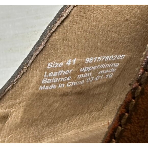 Dansko Solstice Burnished Brown Leather Slip-On Clogs Women’s US 10.5 (EU 41) - Picture 8 of 10